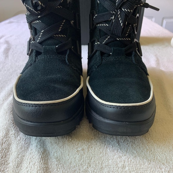 SOREL Tivoli IV WP Black/Noir Insulated Waterproof Women’s Size 6.5 - Picture 7 of 8